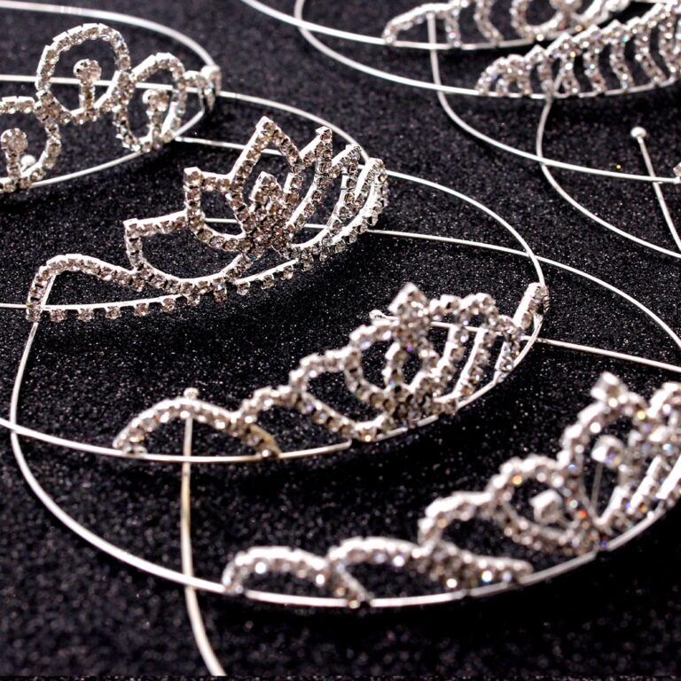 Coroa tiara de Cabelo com Strass Coroa noiva casam