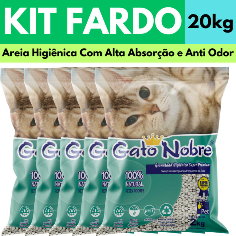 Areia Para Gato Sanitária Forma Torrões Alta Abs