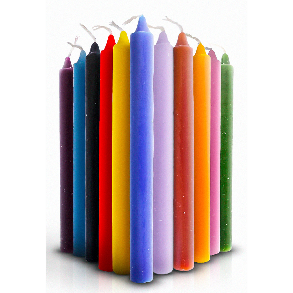 Vela Comum Palito Colorida Unidade