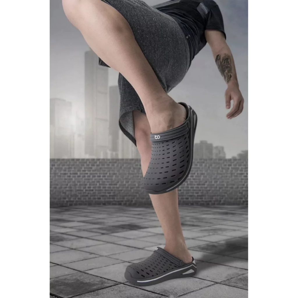 Sandália Boaonda Ortopédica Masculina Brave Clog Indicado para Esporão Fascite