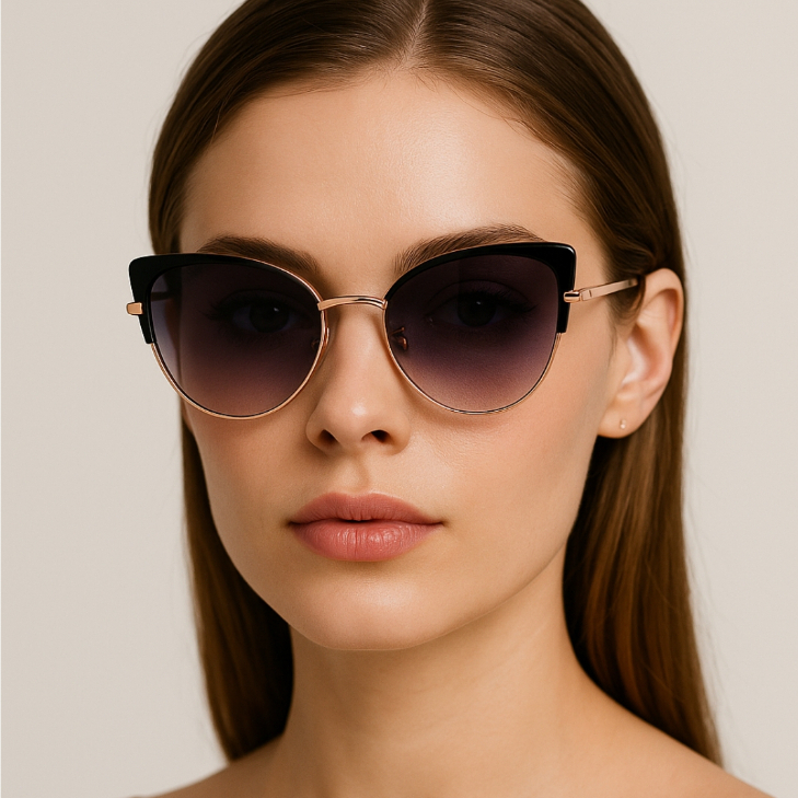 Oculos de Sol Noronha Feminino Gatinho Premium Clu