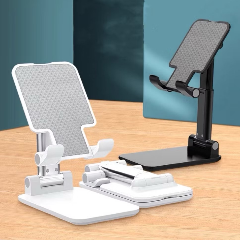 Suporte para Celular Tablet Dobrável com Tripé Portátil e Antiderrapante