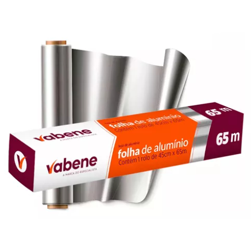 Rolo Papel Alumínio Bobina 45cm X 65m Excelente Q