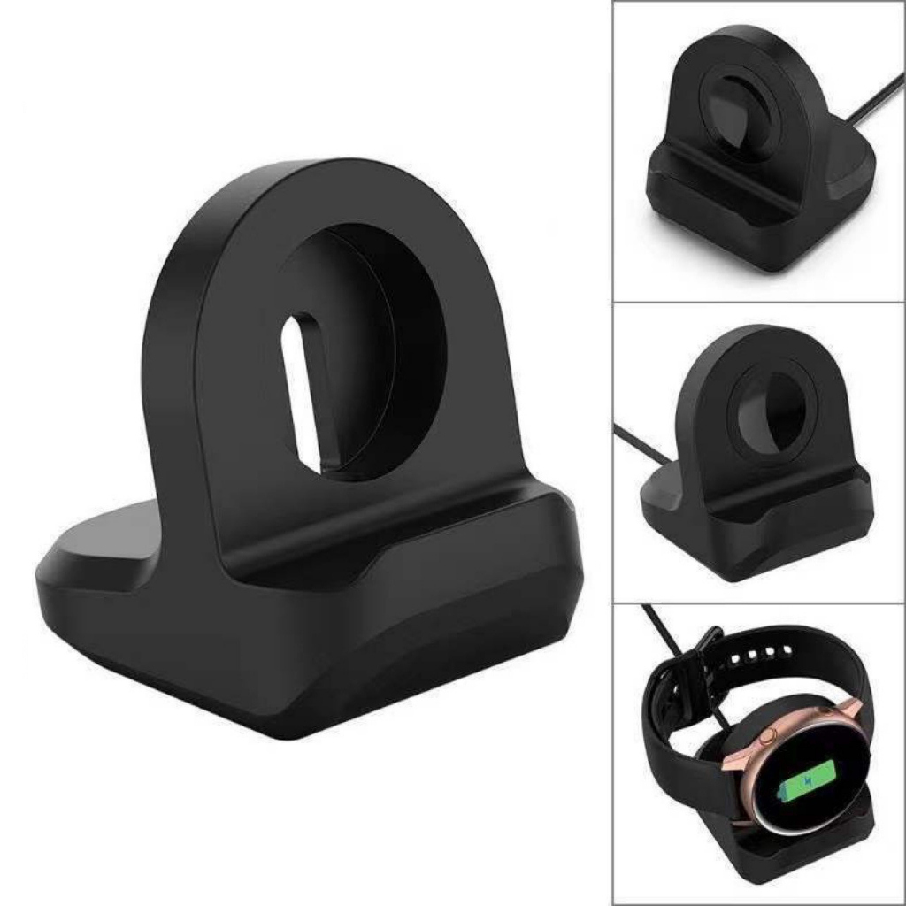 Suporte de Silicone para Carregador Galaxy Watch 4/5/6/7 Classic e Active