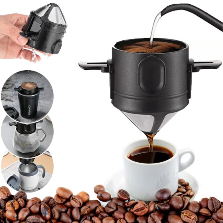Mini Filtro De Café Chá Coador De Café Reutiliz
