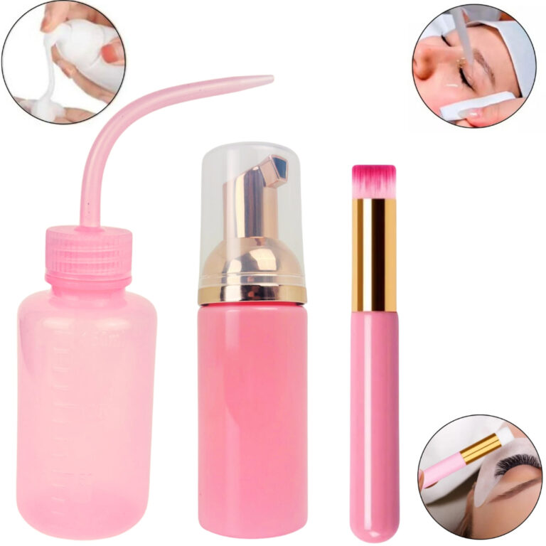 Kit Limpeza Extensão de Cílios Pump Espumador Pi