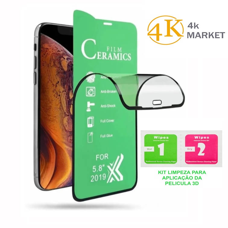 Película De Gel Hidrogel Cerâmica 3D Flexível i