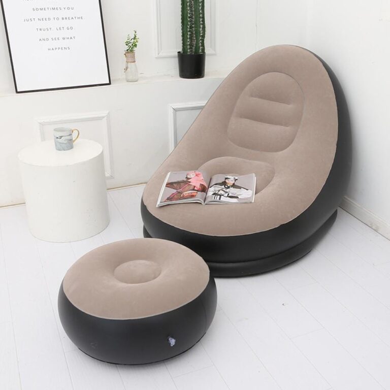 Conjunto Poltrona e Puff Inflável Ultra Lounge Po