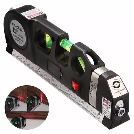 Nível Laser Profissional Trena Level Pro3 2.5m 3 