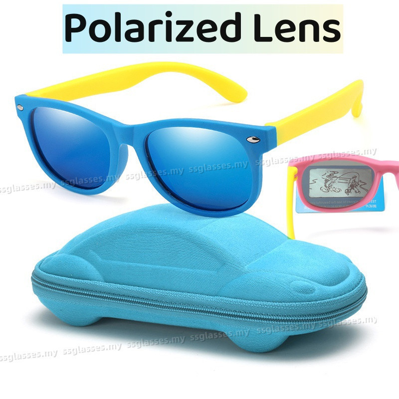 Óculos De Sol Polarizados Infantis Uv400 Flexíveis Para Crianças