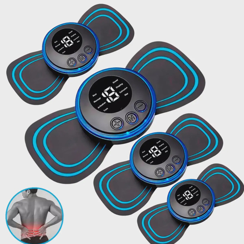 Kit Mini Massageador Elétrico Portátil Recarreg