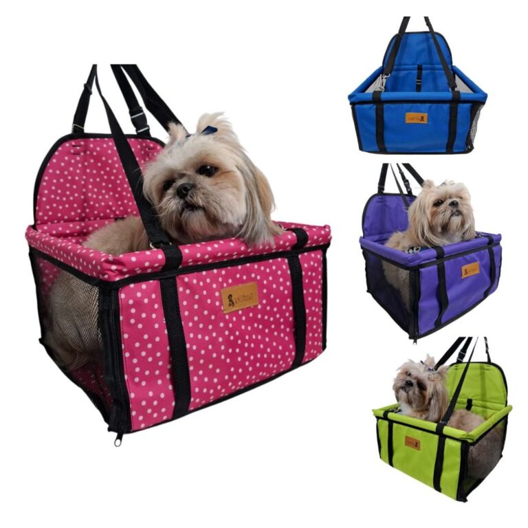 Cadeirinha Assento Cadeira Pet de Carro para Cães
