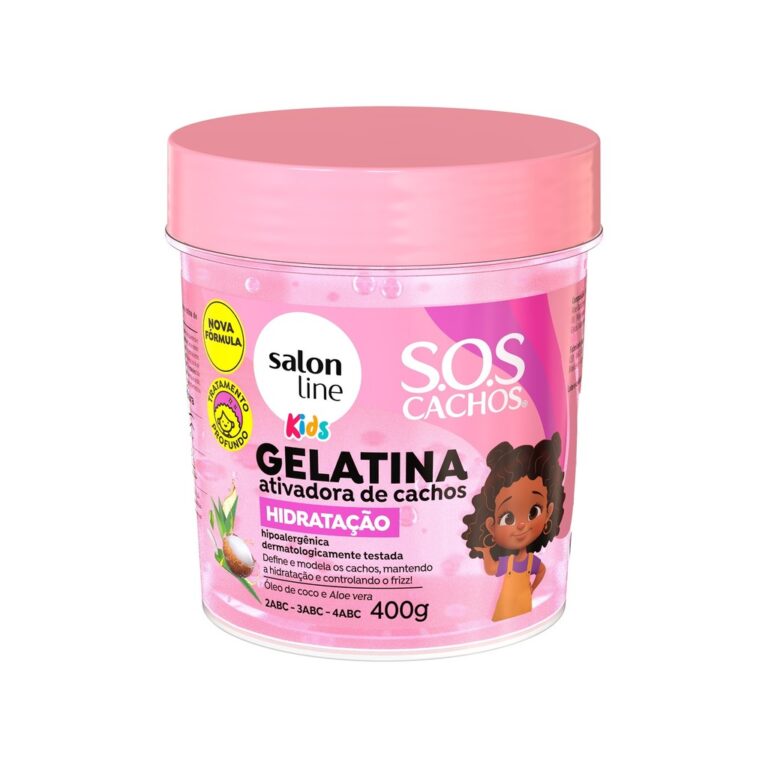 Gelatina Ativadora de Cachos SOS Cachos Kids Hidra
