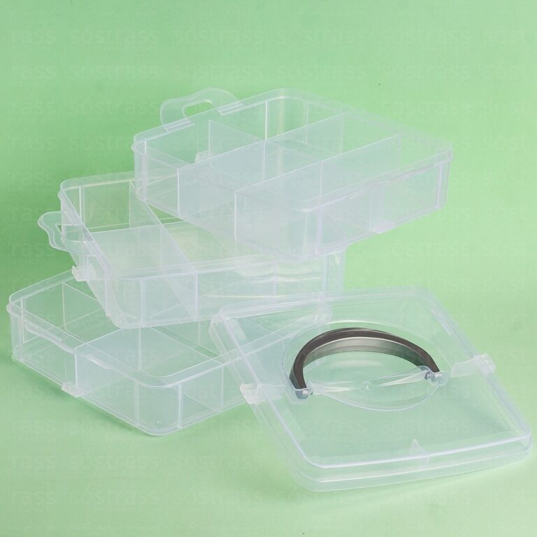 Maleta Organizadora 18 Divisórias 15x15x12x3.5cm 