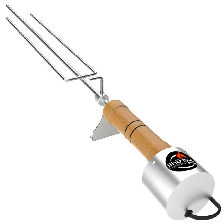 Espeto Giratorio Flex Elétrico Churrasco Soft Gri
