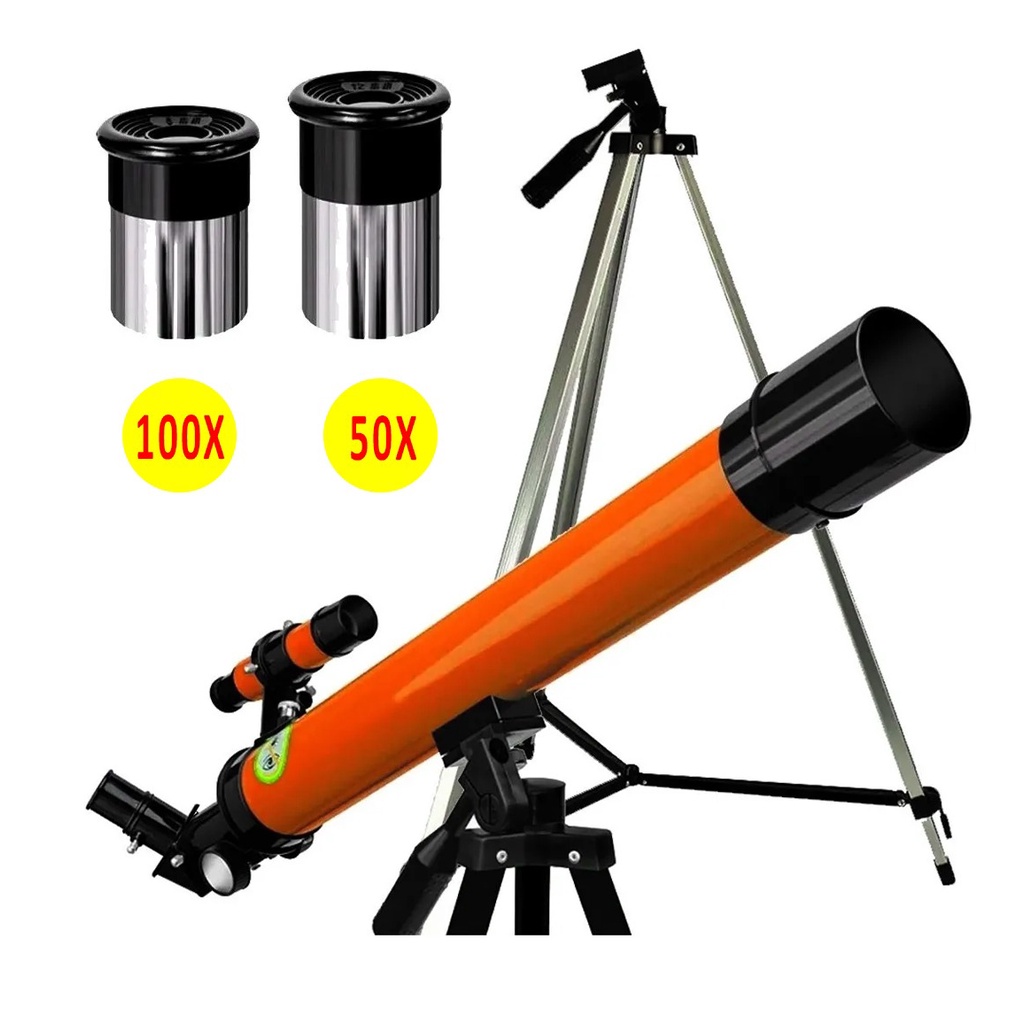 Telescópio Profissional Astronômico Refrator 600mm 100x