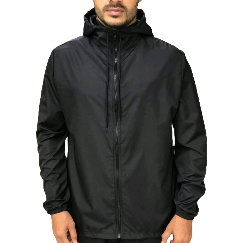 Jaqueta CORTA – VENTO Casaco 100%Tactel Leve /Prático/ Confortável/ Ideal Dia a Dia e Caminhadas