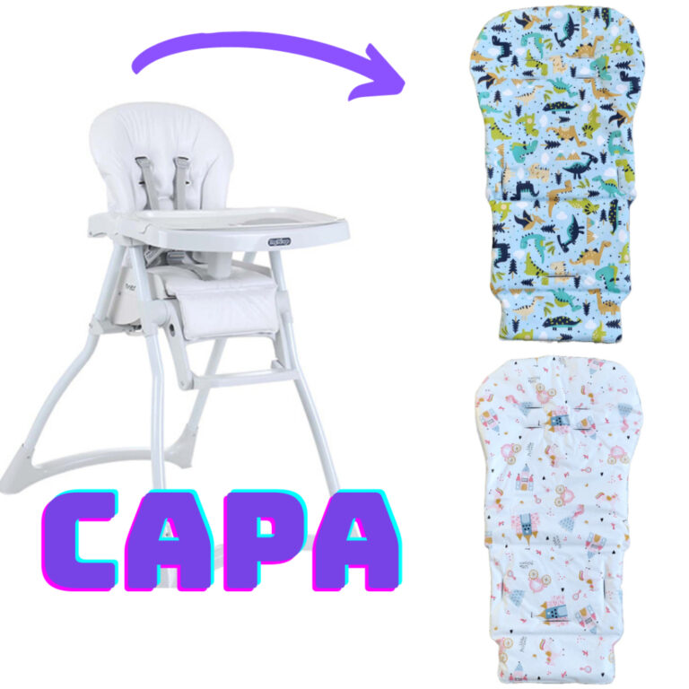 Estofado Ou Capa P/ Cadeirão Merenda De Alimenta