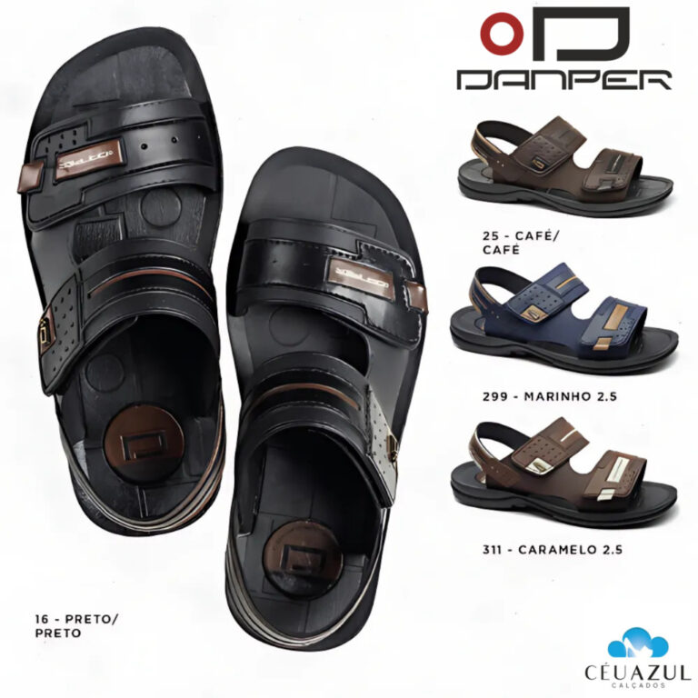 Sandália Masculina Danper Original Confortável S