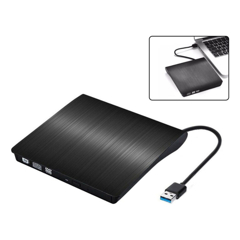 Gravador De Cd E Dvd Externo Slim Usb 3.0 Para Mac