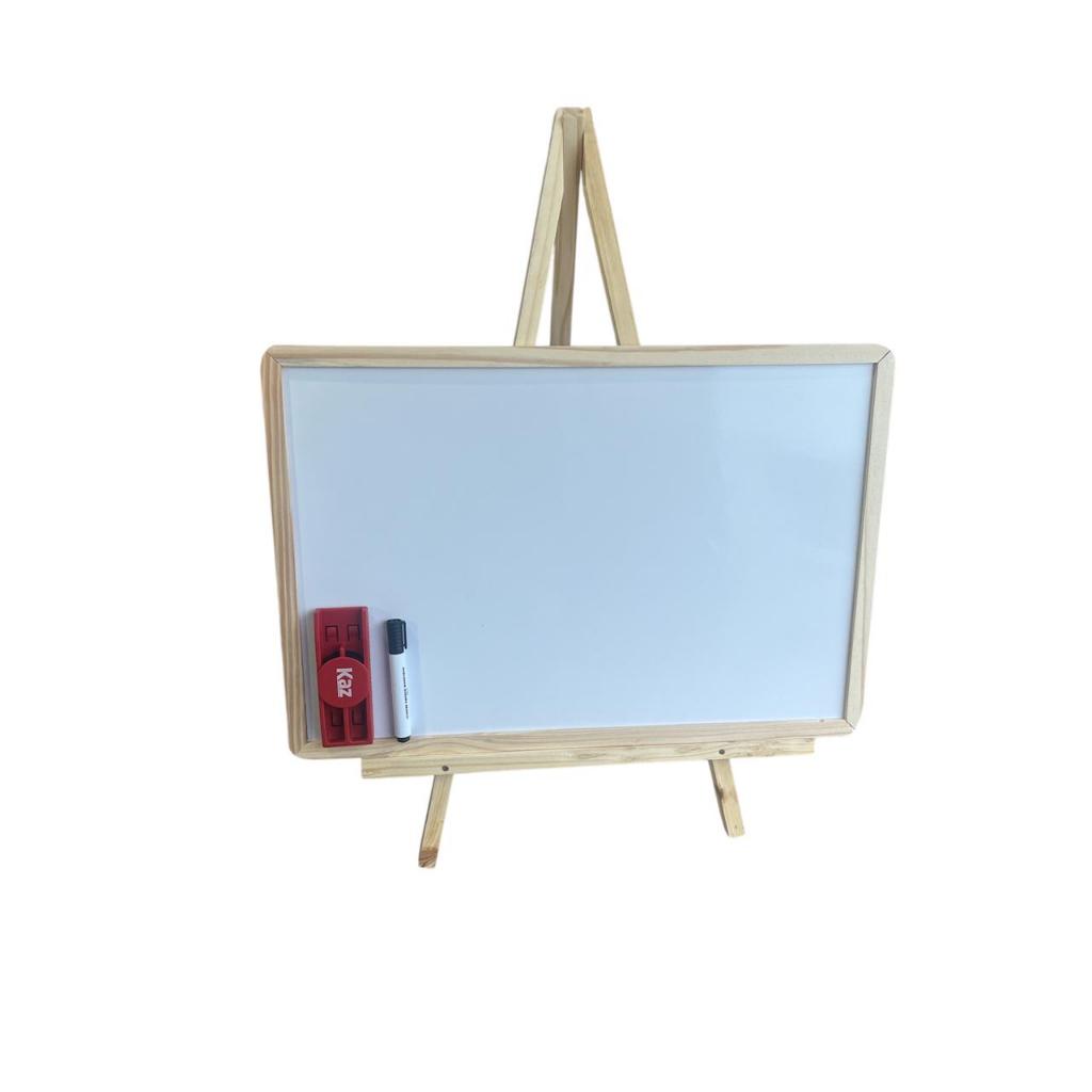 Kit Cavalete 80×50 + Lousa 60×40 + Apagador E Marcadores Fabricação Própria Premium