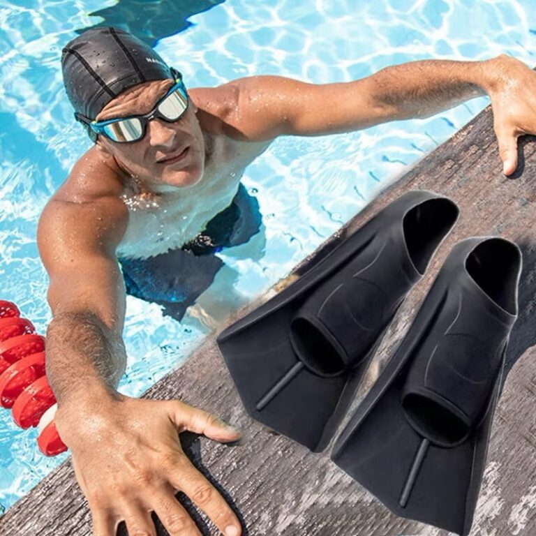 Pé de Pato Nadadeira Aquática Para Natação Mer