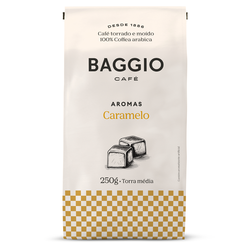 Café Torrado E Moído Caramelo Baggio Pacote 250g
