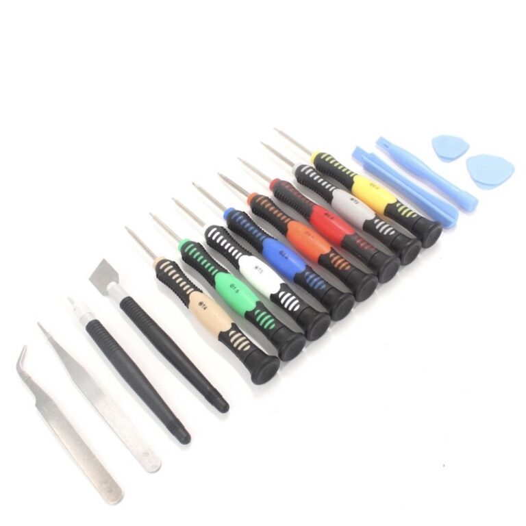 Kit Chaves Ferramenta 16 Peças Abrir Celular iPho