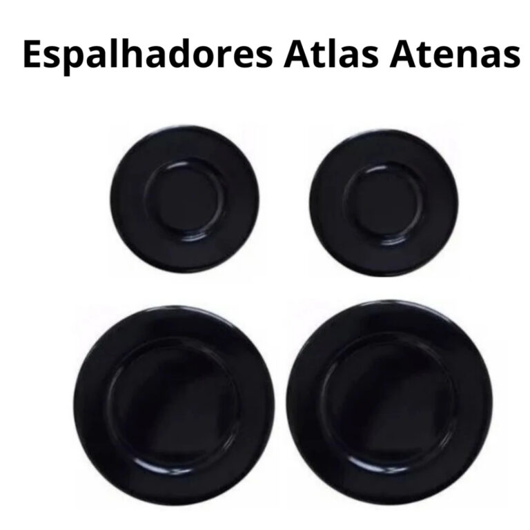 Kit 4 Tampinhas Espalhadores Bocas Fogão Atlas At