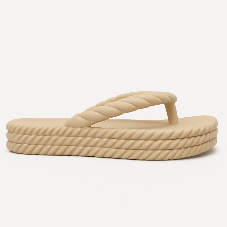 Chinelo Ortopédico Plataforma  Feminino com Tiras