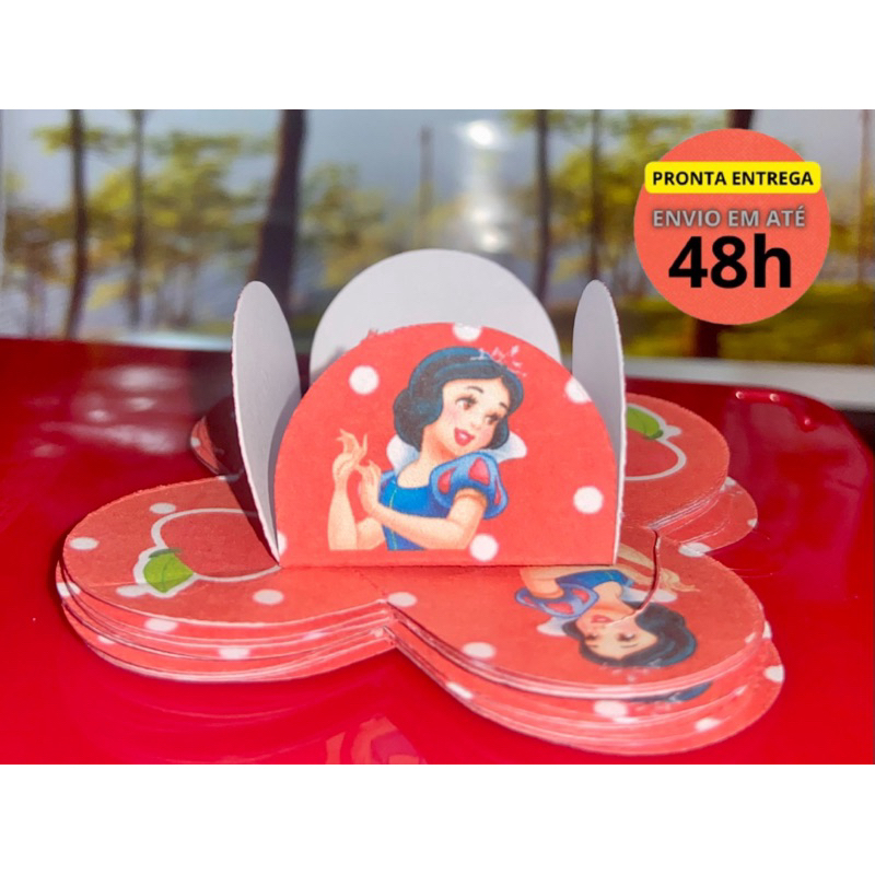 56 Forminhas Personalizada de Doce Brana de Neve Brigadeiro Docinho 4 Pétala Festa, Aniversário c