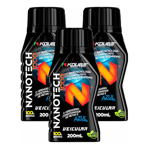 KIT 3 UNI NANOTECH 1000 KOUBE