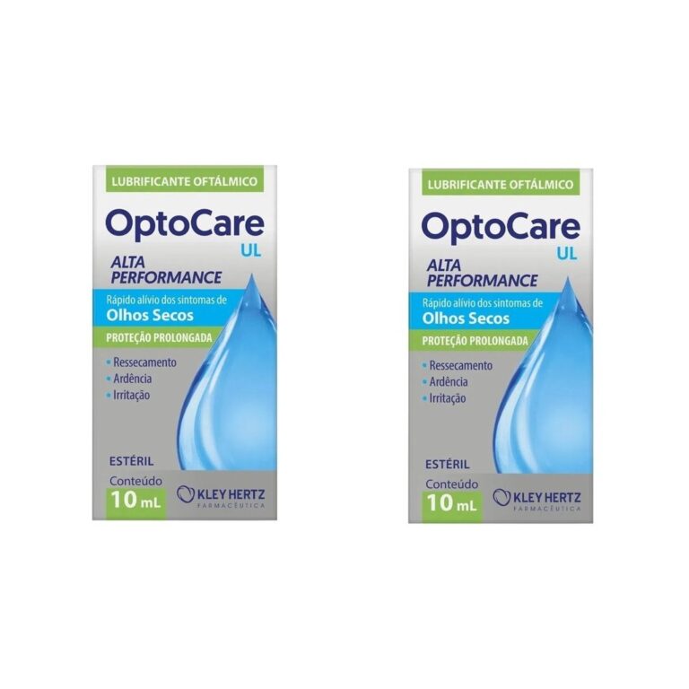 Kit 2 Colírio Lubrificante OptoCare Ul Olhos Seco