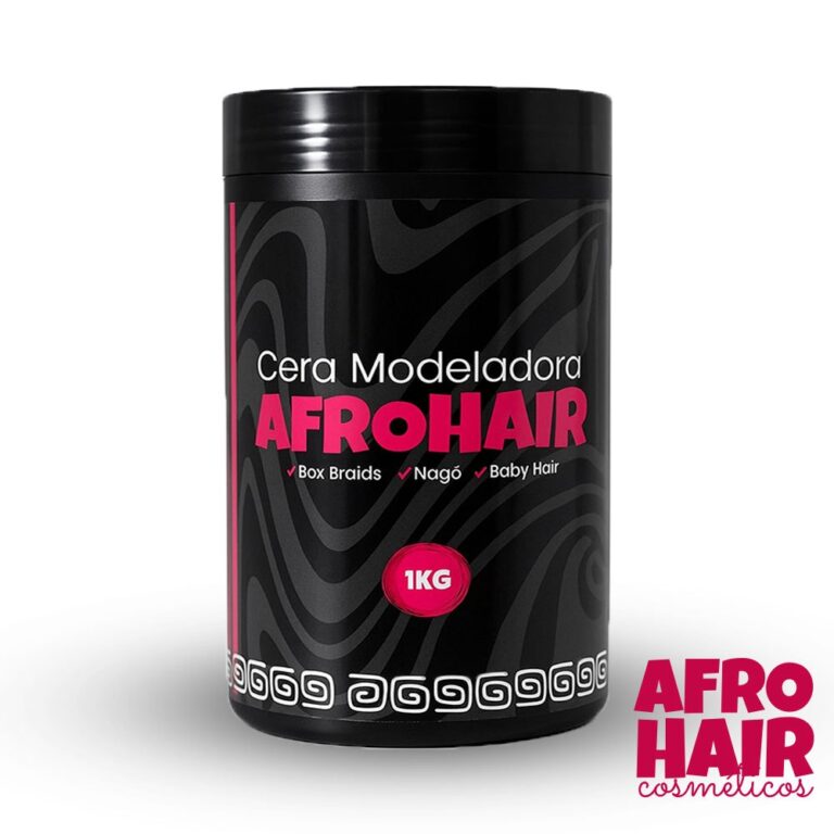 Cera Modeladora Afrohair 1kg Para Tranças e Baby 