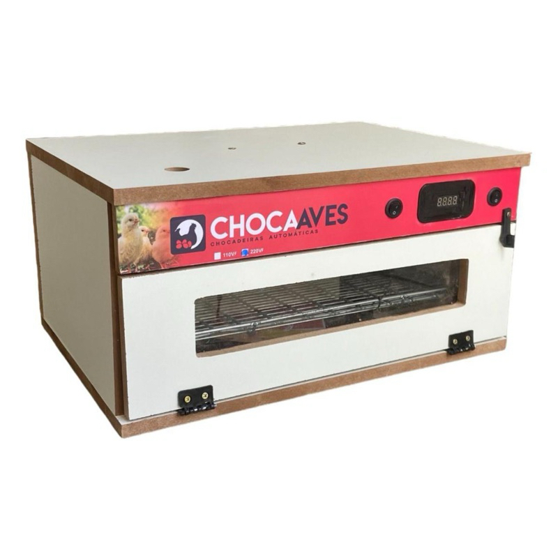 Chocadeira 70 Ovos de Galinha, AUTOMÁTICA com OVOSCÓPIO – ChocaAves