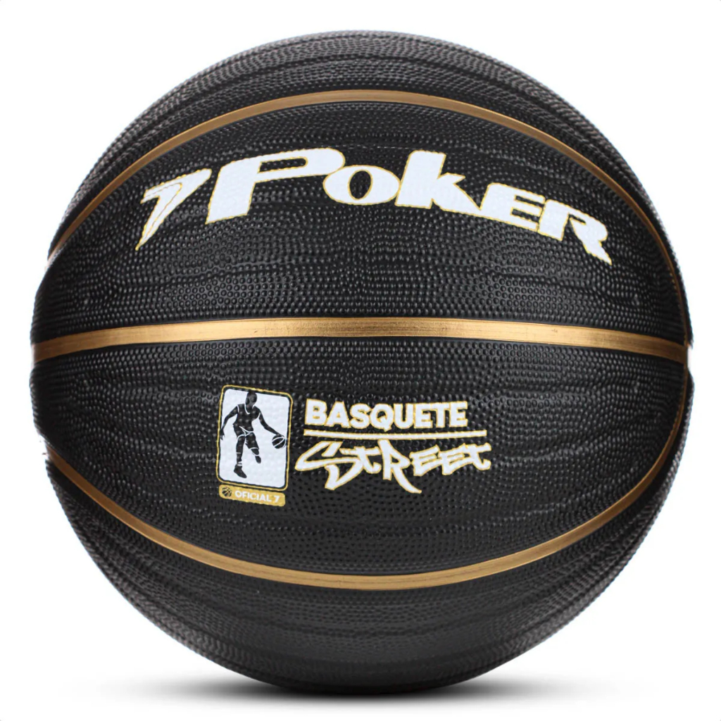 Bola Basquete N°7  Resistente Rua Treino Jogo Poker