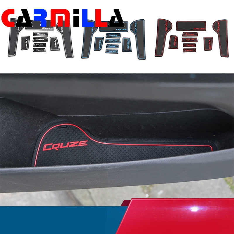 Adesivo Antiderrapante Para Copos De Água De Borracha Carro Tapete De Ranhura Chevrolet Cruze 2009-2