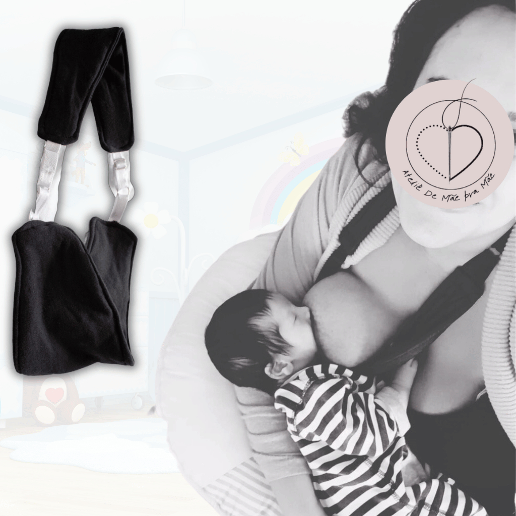 TIPOIA DE SEIO -SUSTENTAÇÃO PARA O SEIO – SUPORTE PARA AMAMENTAÇÃO – TIPOIA ERGONÔMICA AJUSTÁVEL