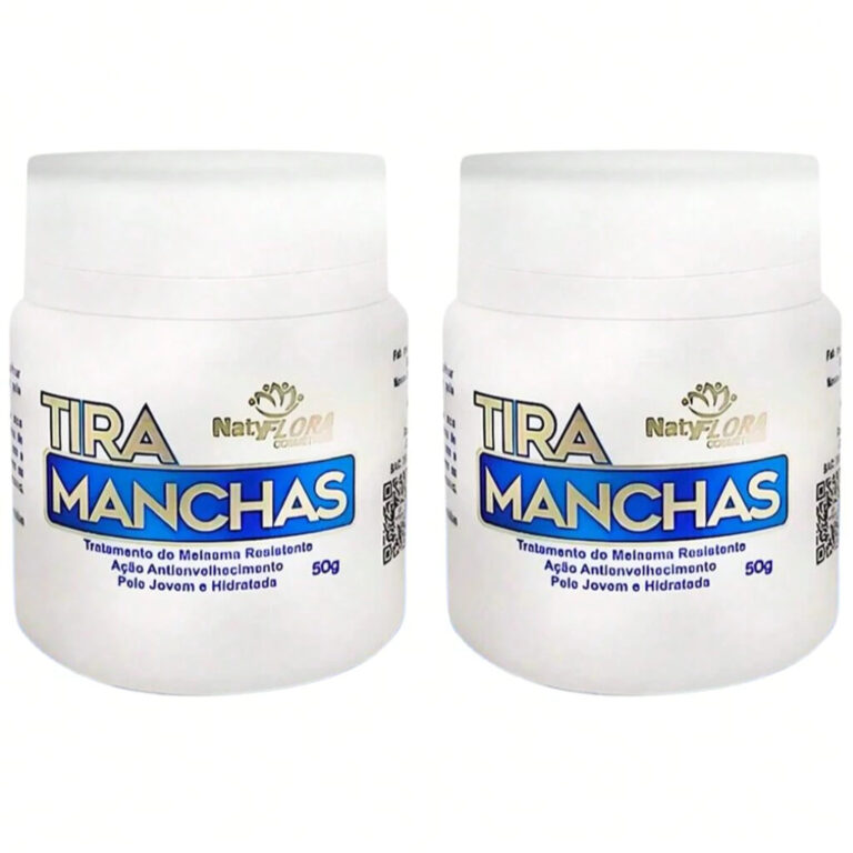 Kit 2 Creme Tira Manchas, Acaba com Melasma e Tem 