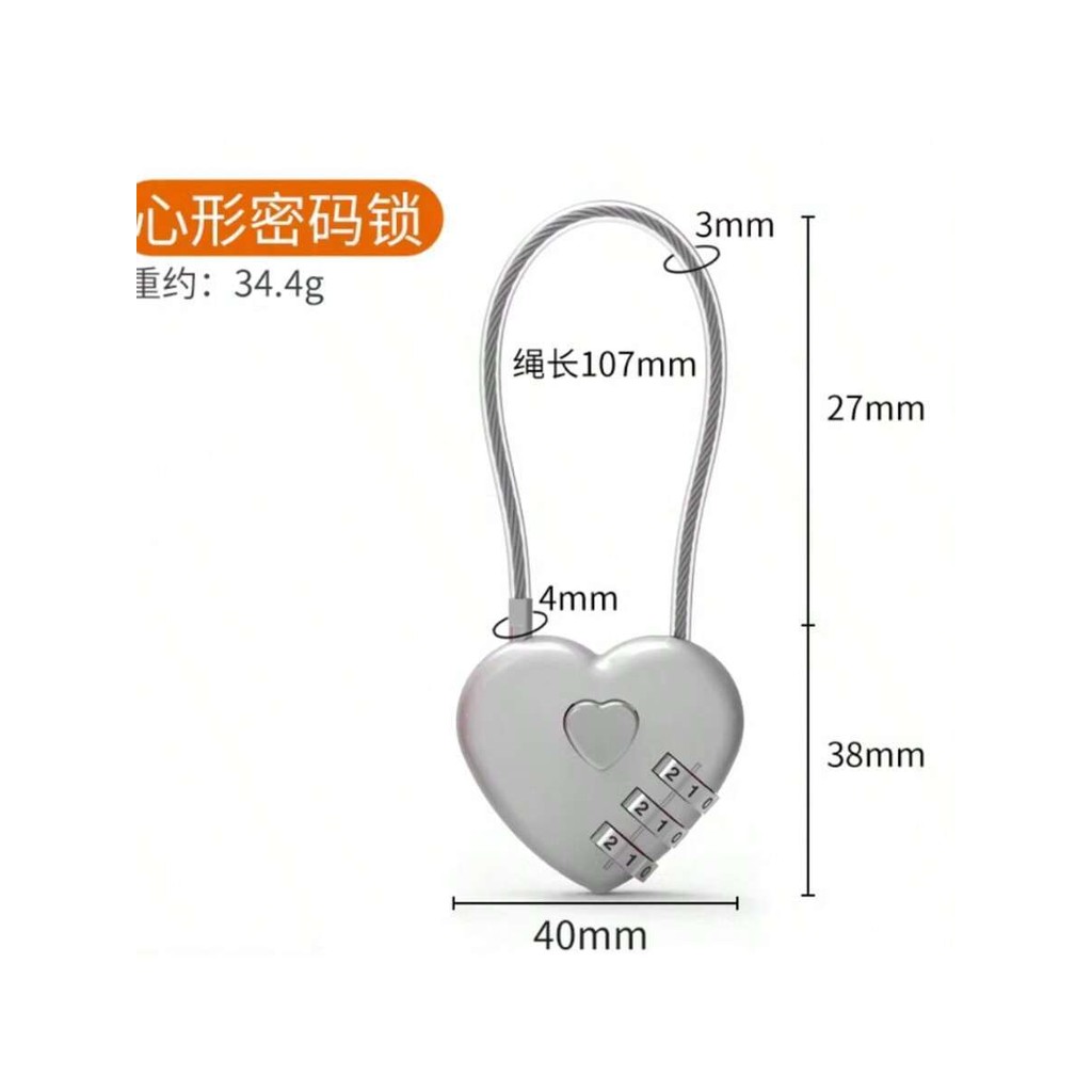 1 Peça  Fechadura Eletrônica Com Senha Cadeado De Combinação Bloqueio De Código Com Cadeado Para.MMS