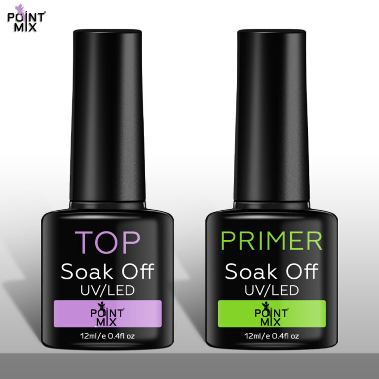 Top Coat e Primer Ácido de Secagem Rápida Unhas 