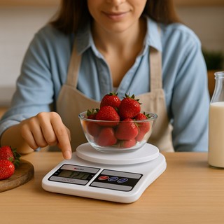 Balança Cozinha Alta Precisão Digital Portátil 