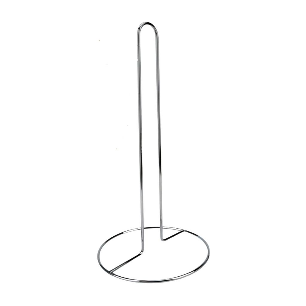 Porta Rolo Papel Toalha Mesa Cozinha Balcão Aço Inox Cromado