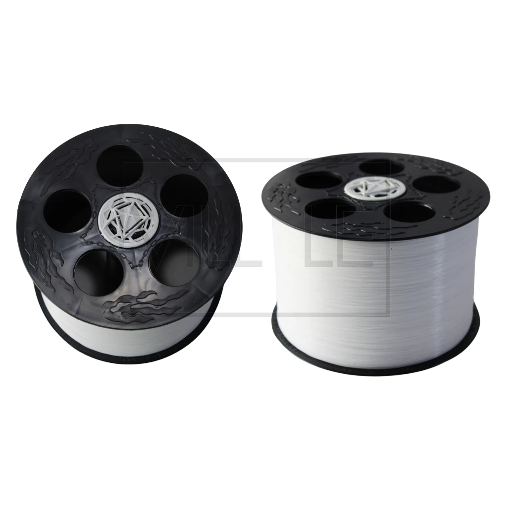 Carretilha para linha de pipa 15cm + 500 jardas de linha de nylon enrolados