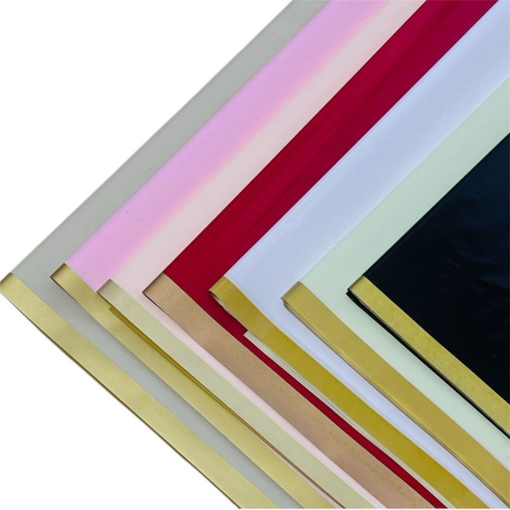 Poli Sujinho Mate Border Gold Line 49x69cm Kit Cores Grosso Tipo Coreano