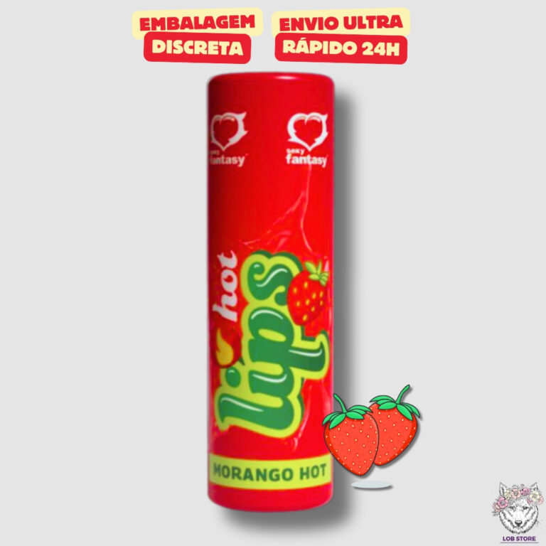 Gloss Hot Lips Morango 5ml Sexy Fantasy – Se