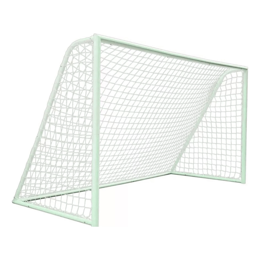 Par de Redes Futsal Futebol de Salão Gol Oficial Uv Par modelo Véu Nylon Pronta Entrega