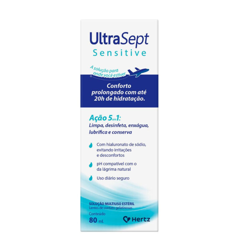 Ultrasept Solução Para Lente Sensitive Ação 5 