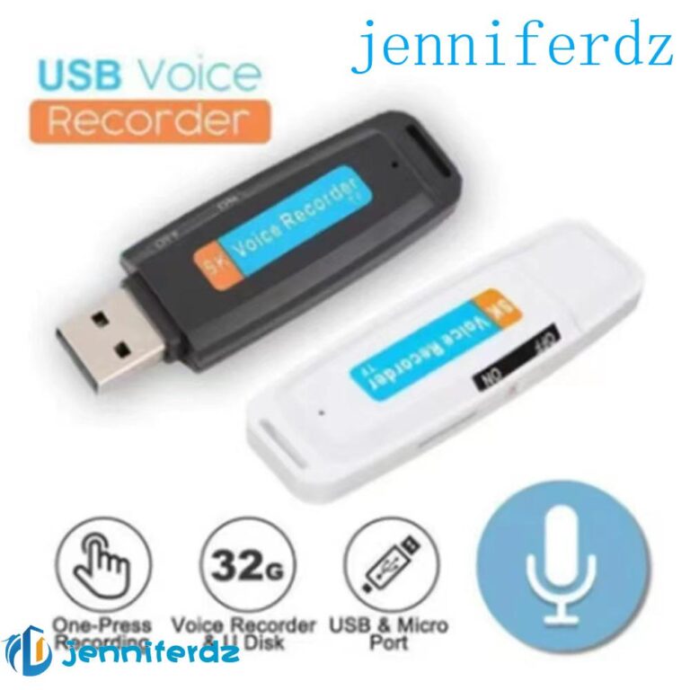 AJENNIFER Gravador De Voz De Áudio , Leve Multifu
