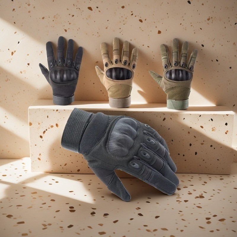 Luvas profissionais para esportes ao ar livre motociclistas Par De Luva Tática Dedo Para Motoqueiros